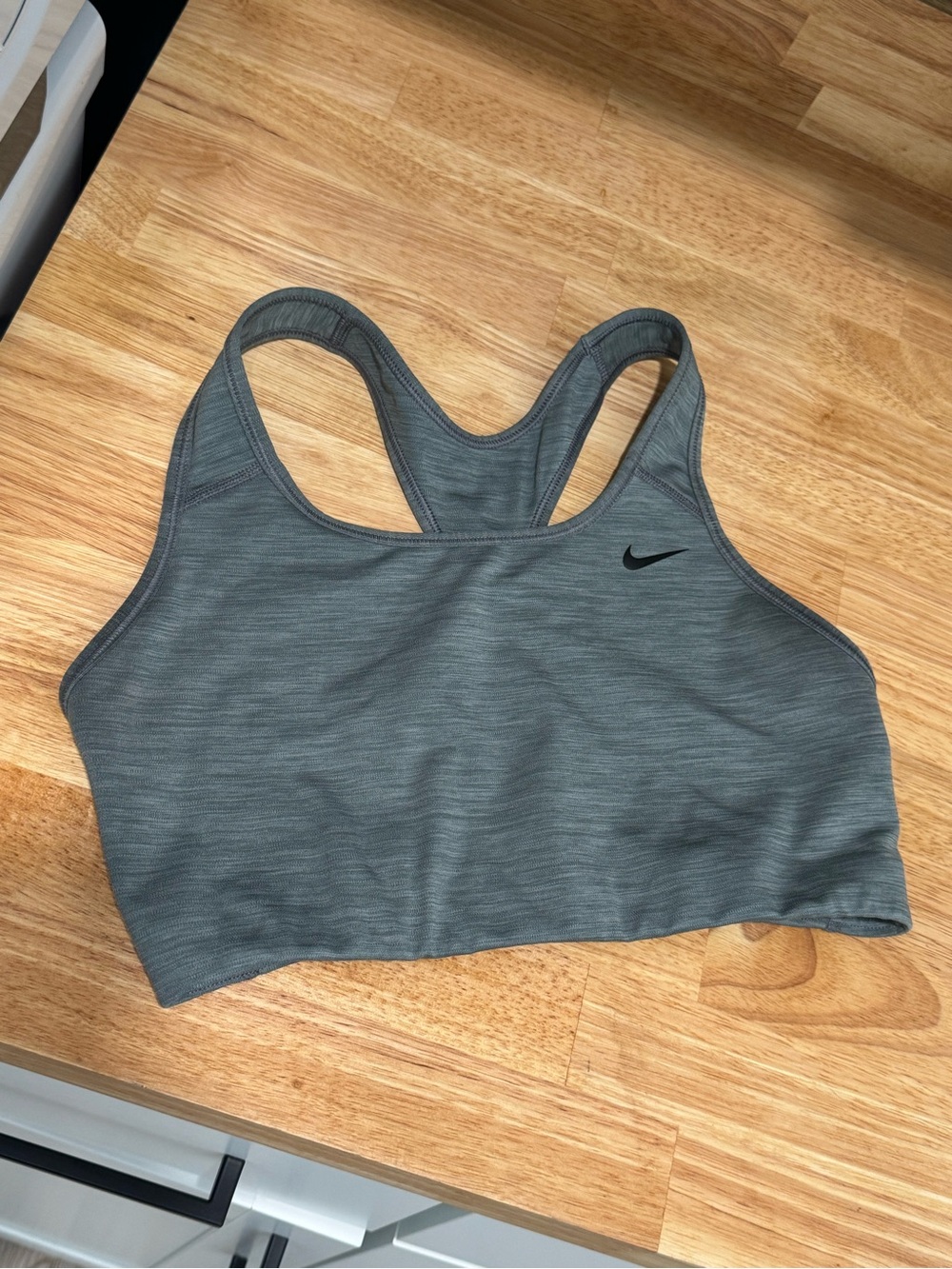 Gray Nike Sport Bra